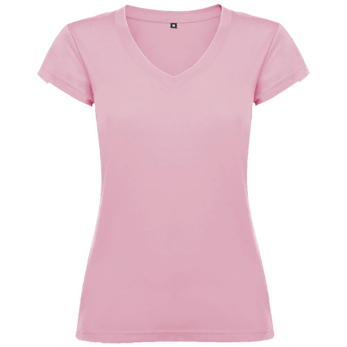 Camiseta de cuello de pico de manga corta para mujer "Victoria" - Imagen 7