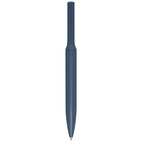 Bolígrafo de aluminio reciclado "Blanca" (tinta azul) - Imagen 2