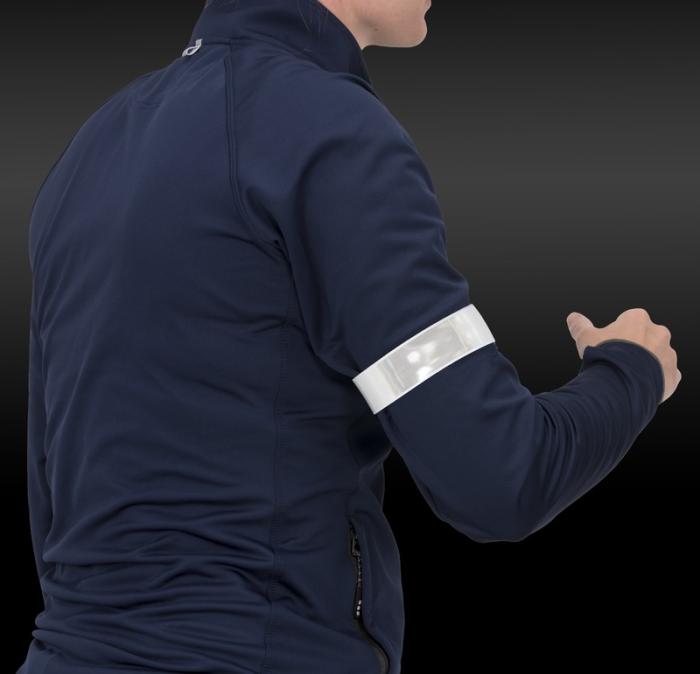 Pulsera "slap" de seguridad reflectante de 34 cm "Lynne" - Imagen 3