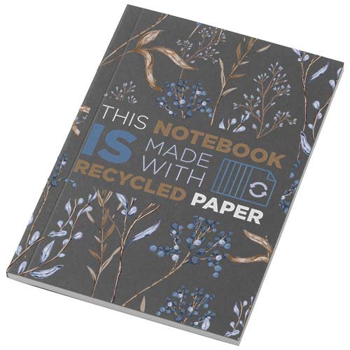 Libreta A6 de tapa blanda con 50 hojas de papel reciclado "Novella Austen" - Imagen 5