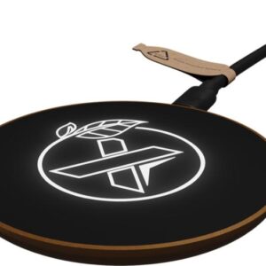 SCX.design Estación de carga inalámbrica de madera W13 10W