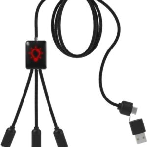 Cable de carga extensible 5 en 1 "SCX.design C28"