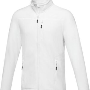 Chaqueta polar con cremallera entera reciclada GRS para hombre "Amber"