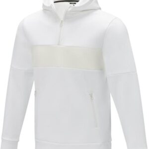 Jersey anorak con capucha con media cremallera para hombre "Sayan"